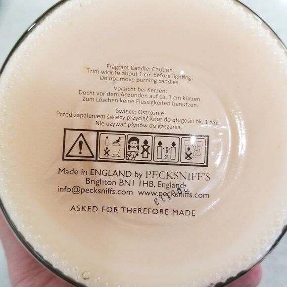 Pecksniff's England Ginger Flower & Patchouli fragrant candle new unused - Picture 8 of 10